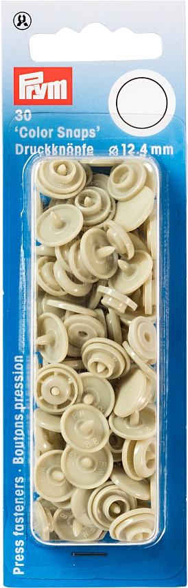 Prym Druckknöpfe, beige